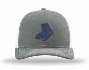 Blue Hose Ball Cap in Gray