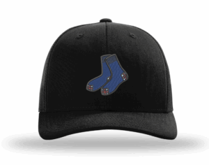 Blue Hose Ball Cap in Black